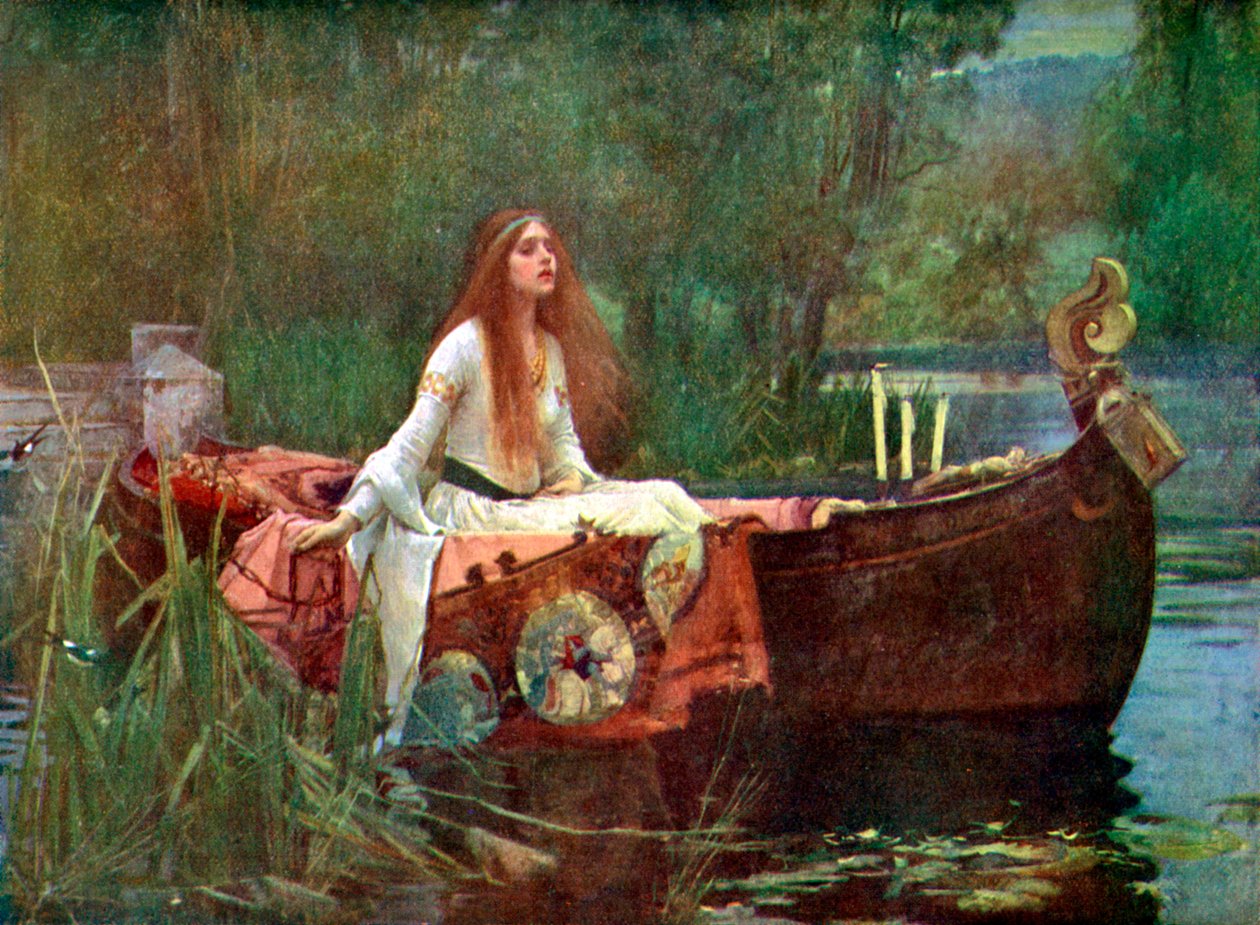 Dáma ze Shalott, 1888 1923. od John William Waterhouse