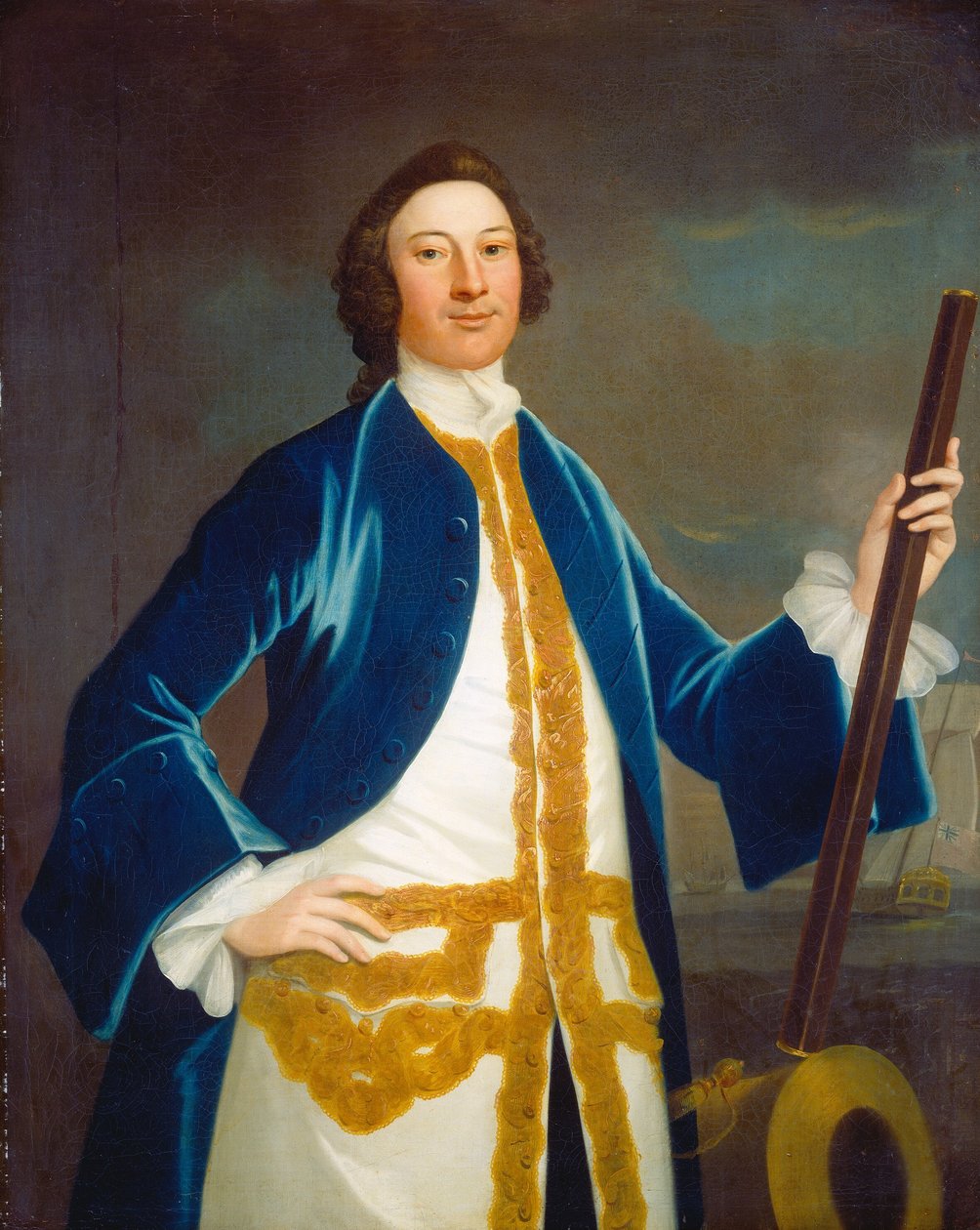 Neznámý důstojník britského námořnictva od John Wollaston