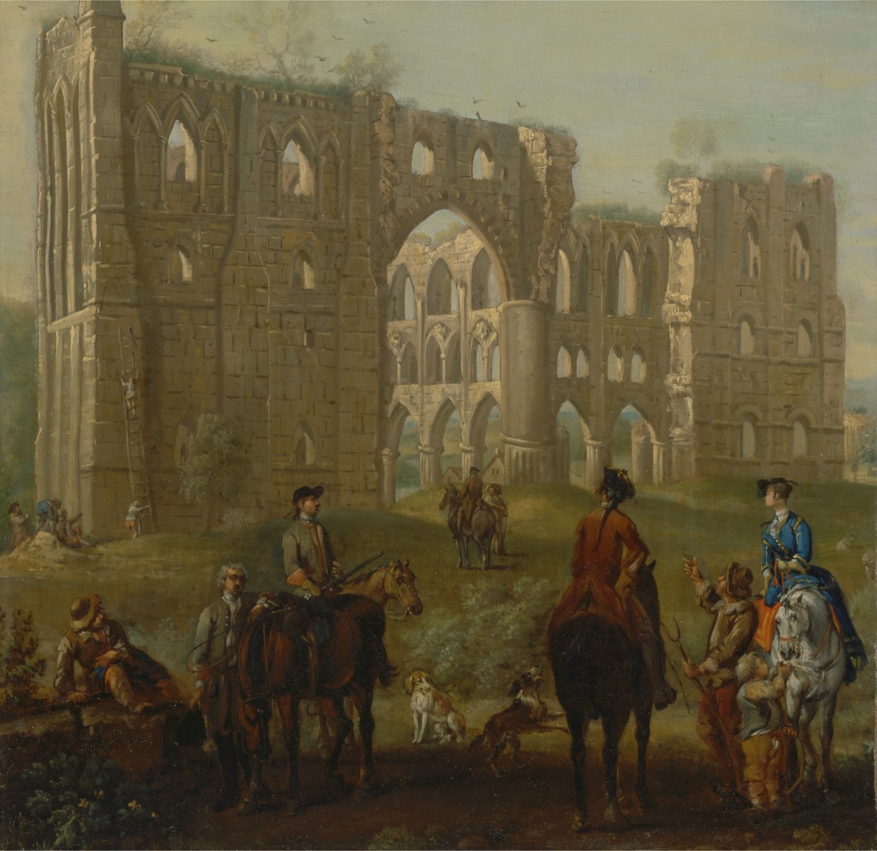 Opatství Rievaulx od John Wootton