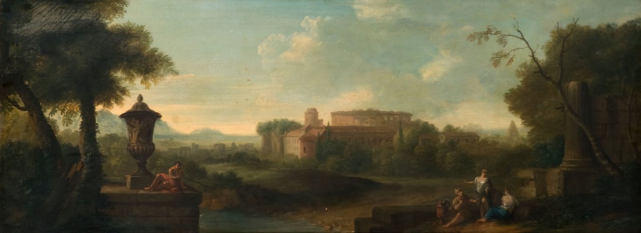 Řím z Aventinského kopce, 1710. od John Wootton