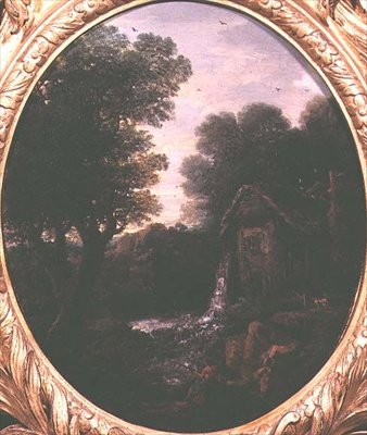 mlýn (olej) od John Wootton