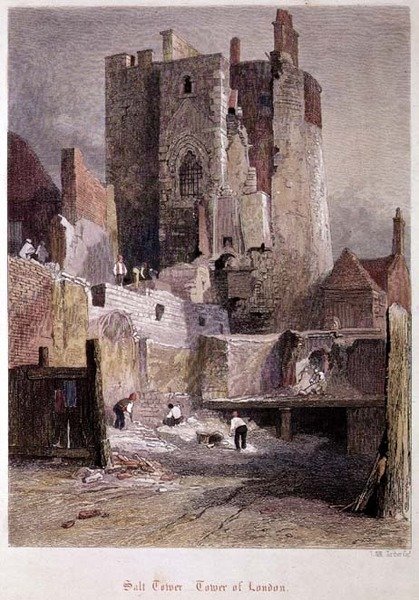 Tower of London: Solná věž od John Wykeham Archer