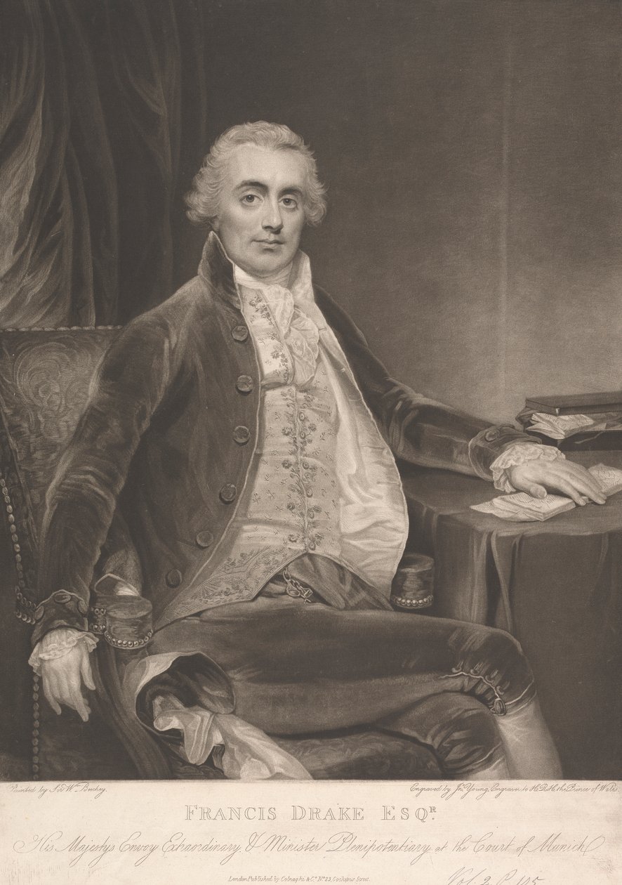 Francis Drake Esqr. od John Young