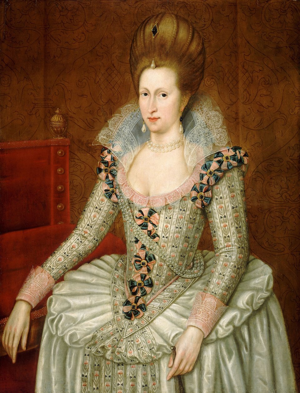 Anna Dánská od John de (attr.to) Critz