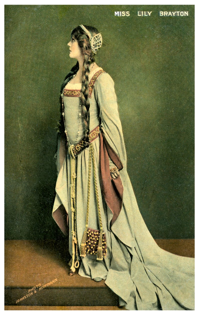 Lily Brayton , britská herečka, c1900-1919. od Johnston and Hoffman