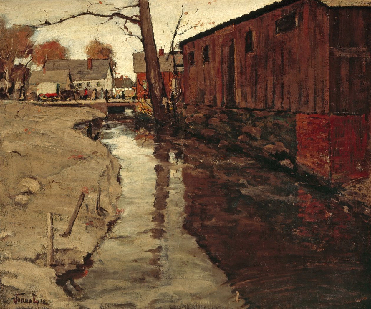 Mill-Race, kolem roku 1903 od Jonas Lie