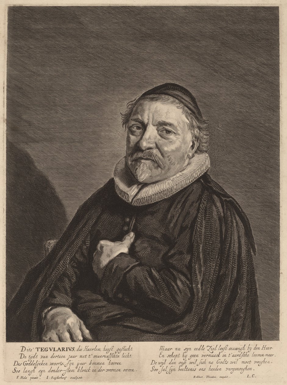 Adriaen Tegularius od Jonas Suyderhoff after Frans Hals
