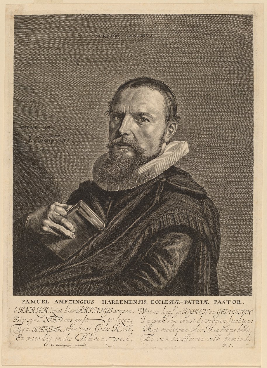 Samuel Amzing od Jonas Suyderhoff after Frans Hals