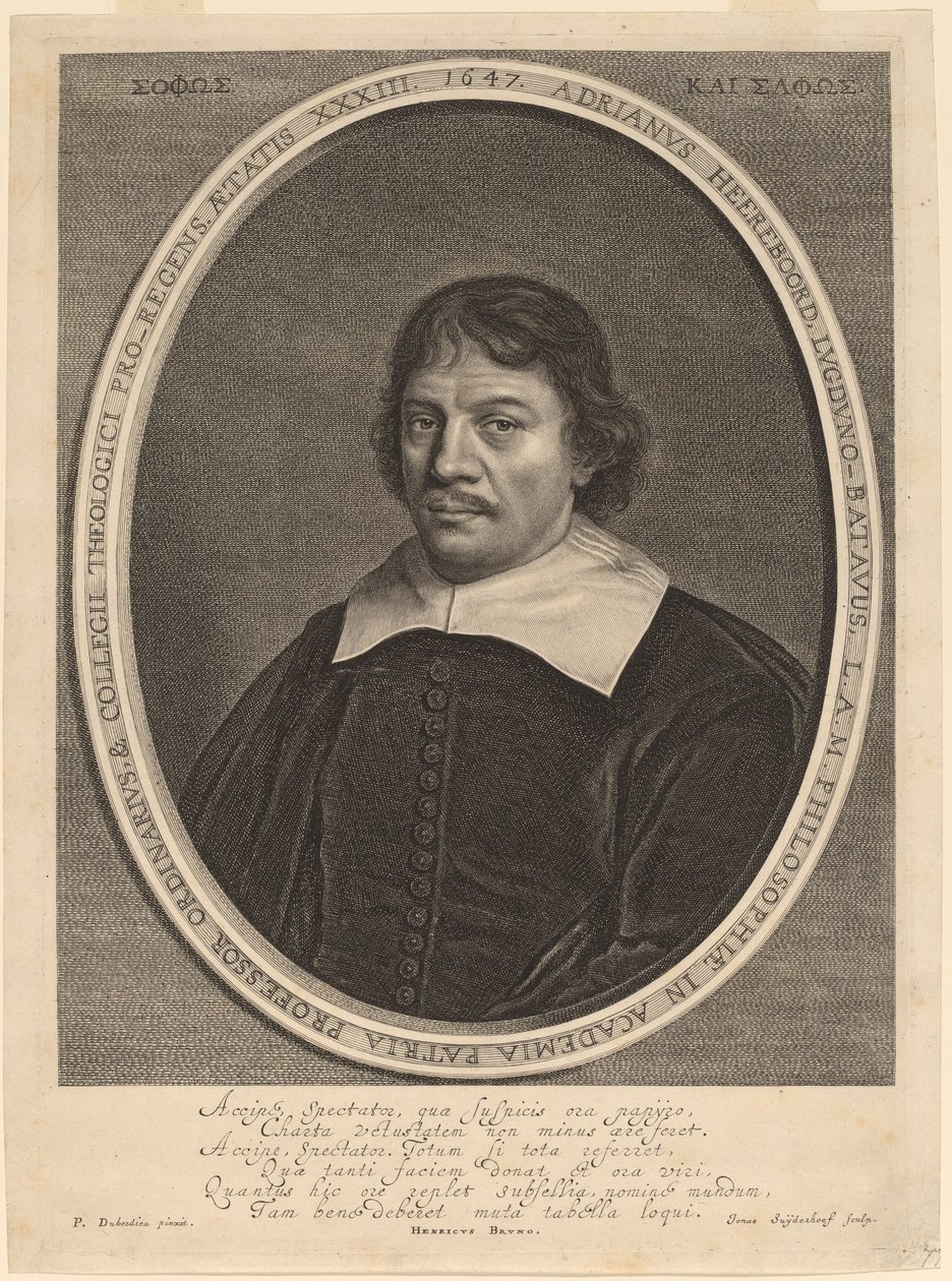 Adrian Heerebord od Jonas Suyderhoff after Pieter Dubordieu