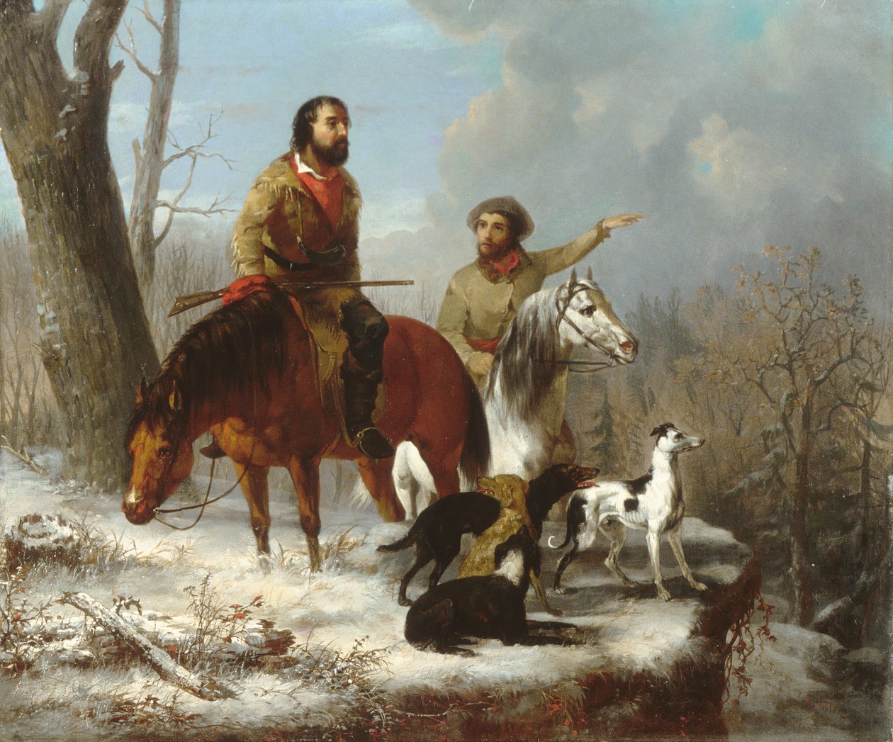 Trappery, ca. 1855 od Jonathan K. Trego