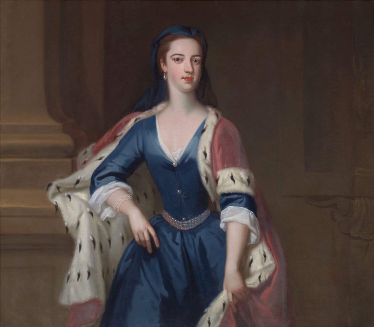 Lady Anne Cavendishová (dcera Elihu Yalea ) od Jonathan Richardson