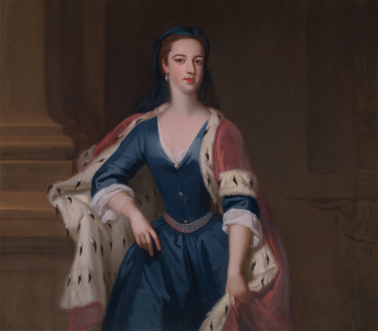 Lady Anne Cavendishová (dcera Elihu Yalea ) od Jonathan Richardson