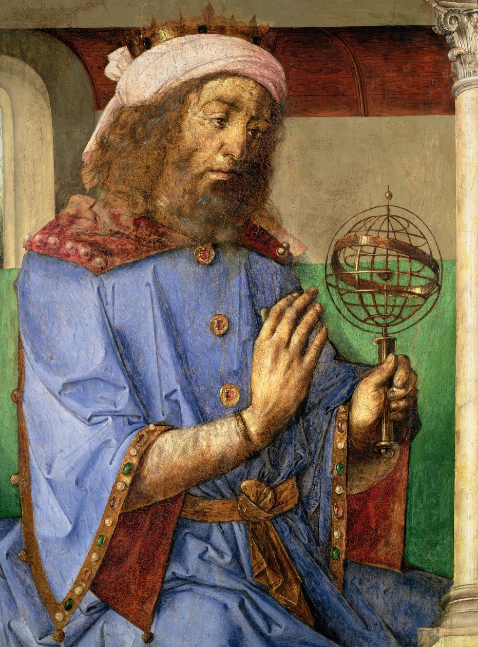 Portrét Ptolemaia, kolem roku 1475 (panel) od Joos van Gent