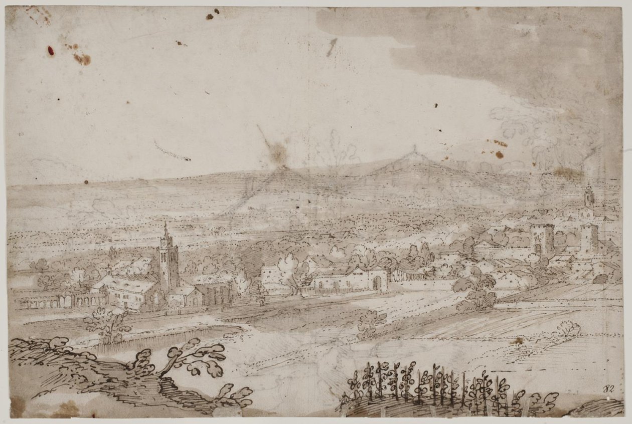 Panoramatická krajina od Joos de II Momper