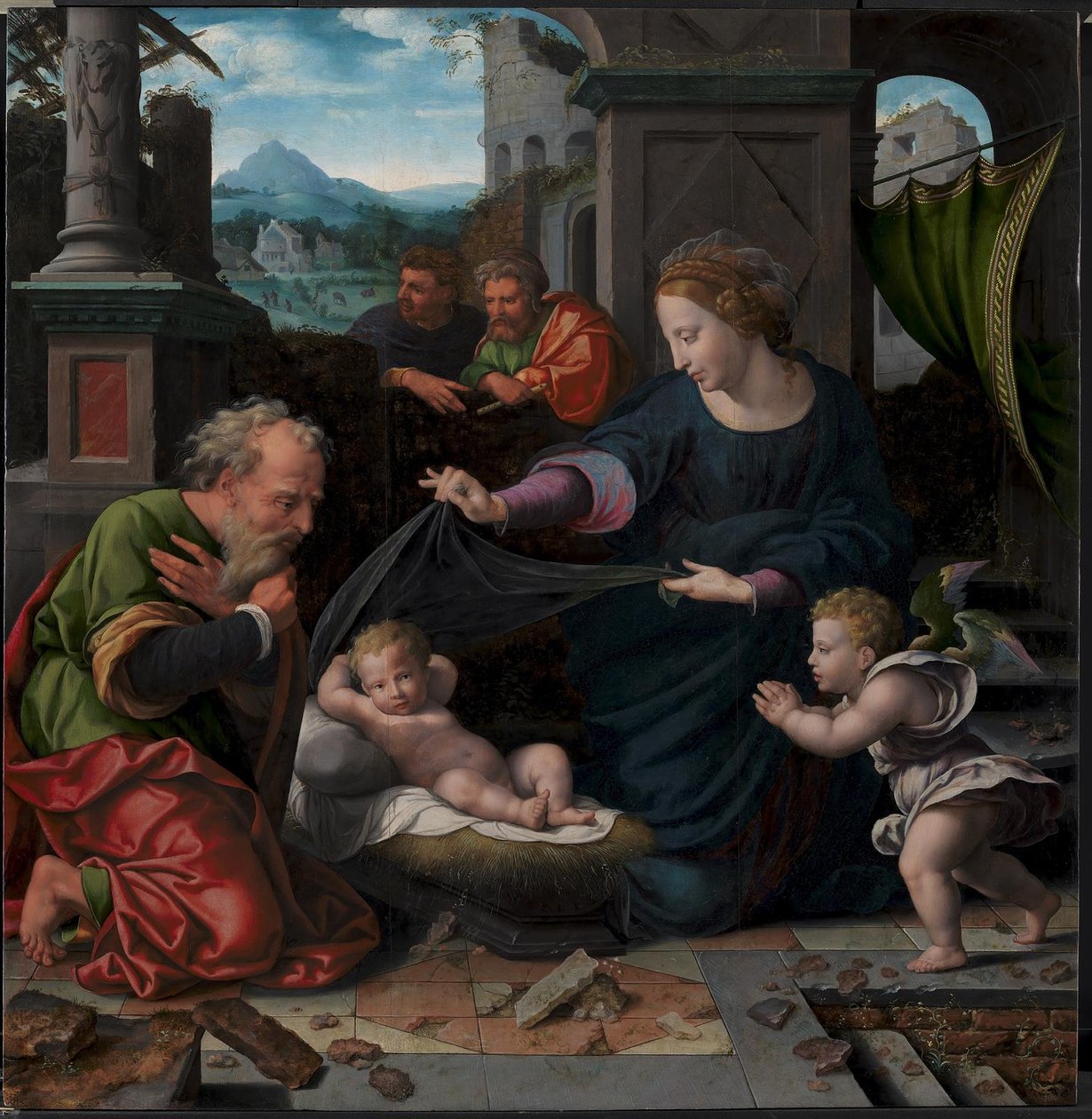 Svatá rodina od Joos van Cleve