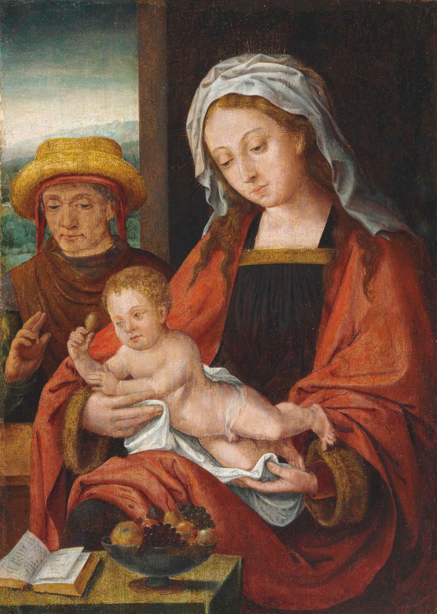 Svatá rodina od Joos van Cleve