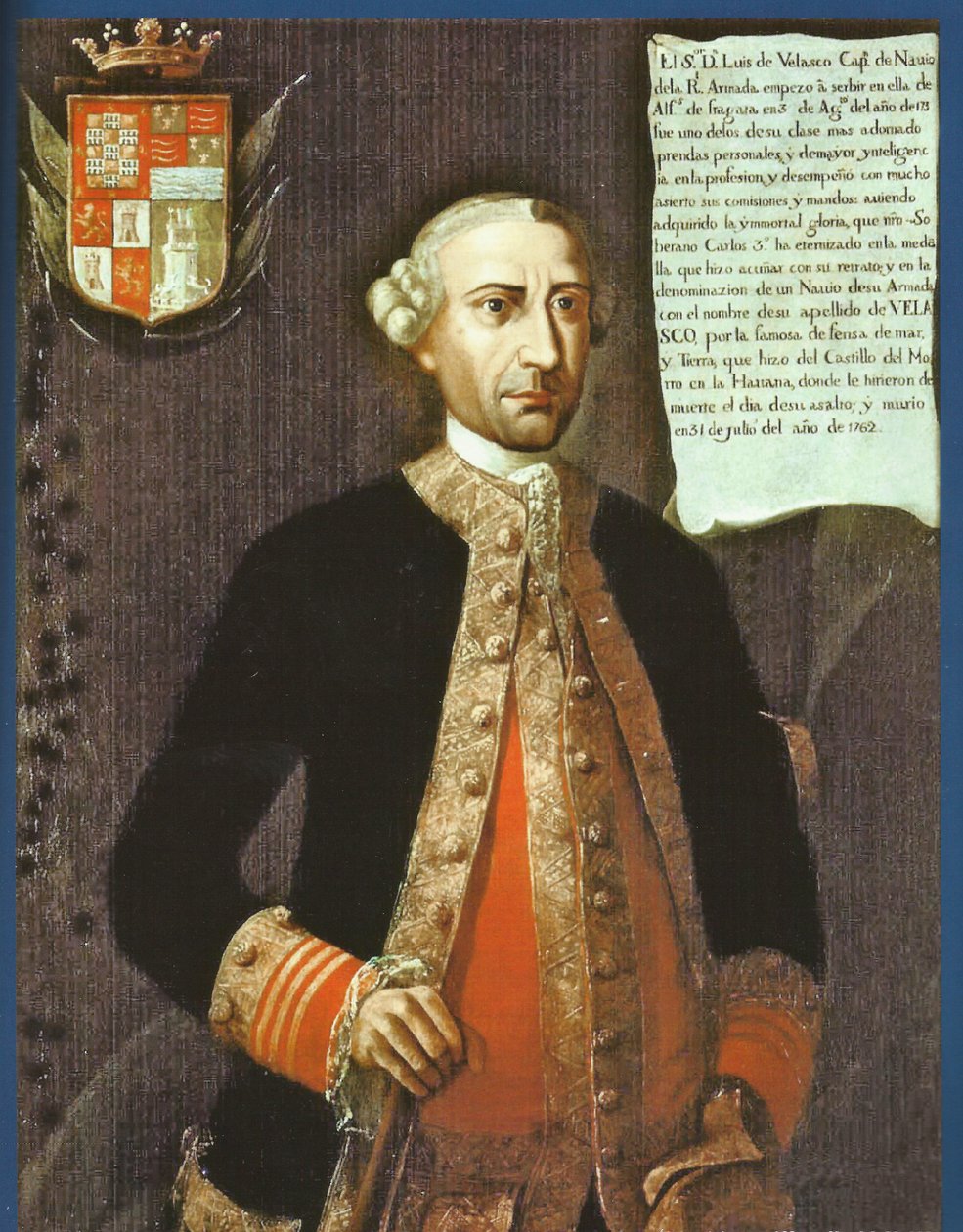 Luis Vicente de Velasco od José Nicolás de Escalera