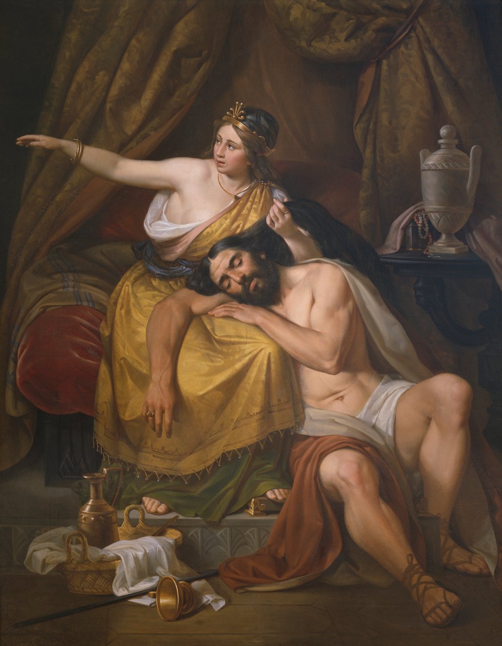Samson a Dalila od José Salomé Pina
