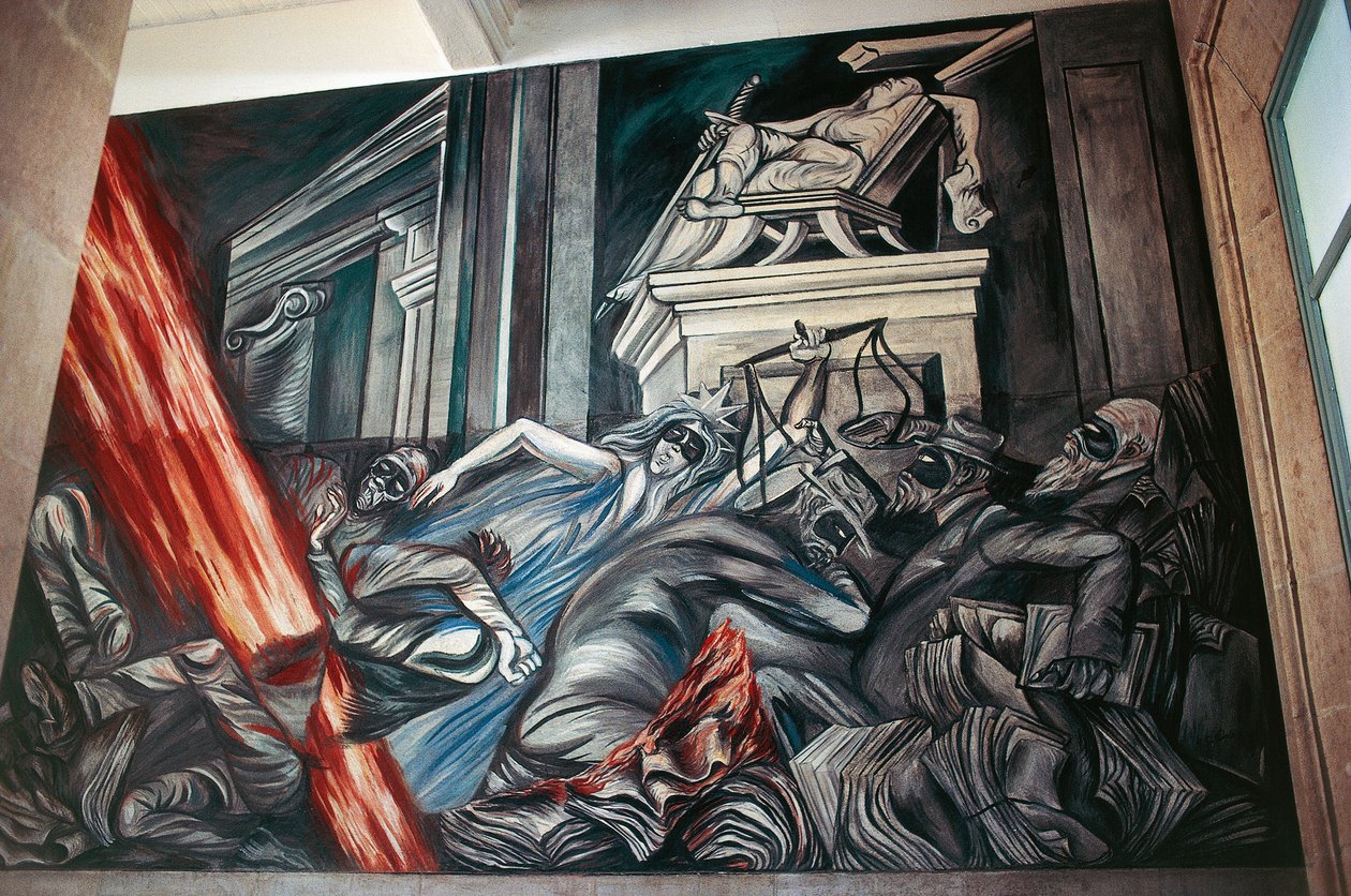 Spravedlnost od José Clemente Orozco