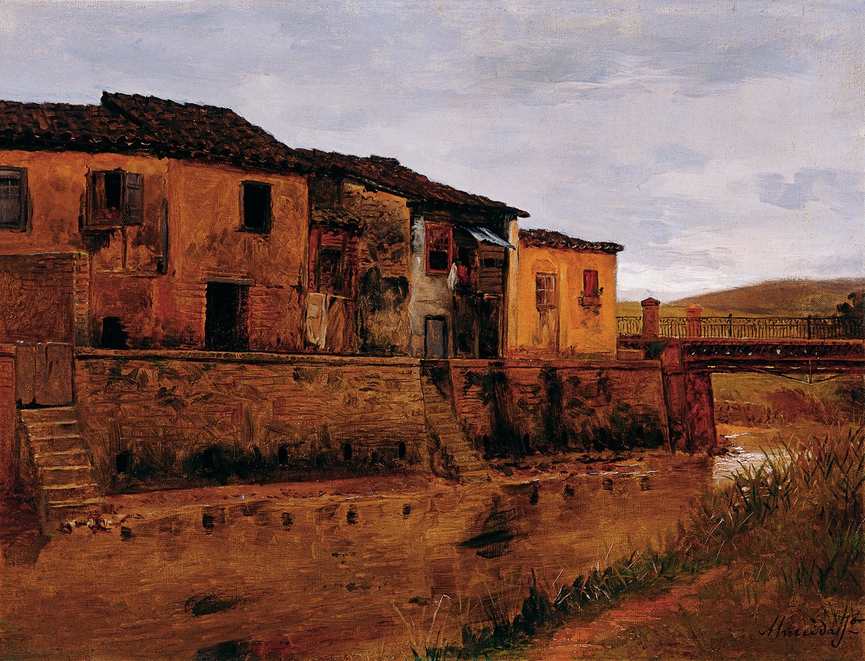 Most Tabatinguera od José Ferraz de Almeida Júnior