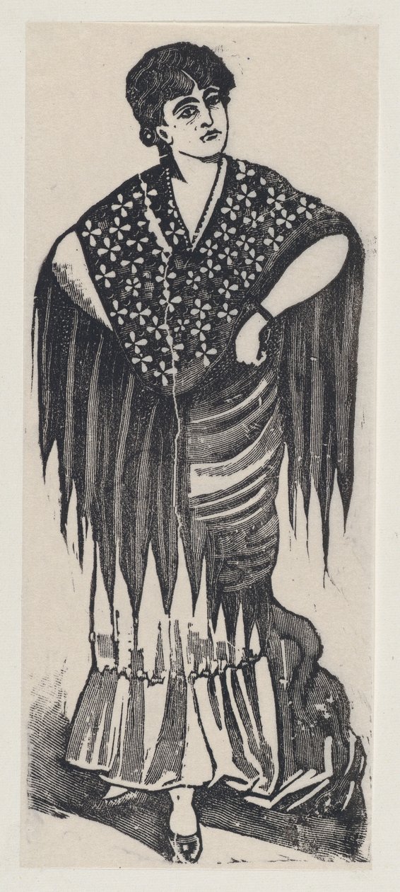 Cikán, ca. 1880-1910, ca. 1880-1910. od José Guadalupe Posada