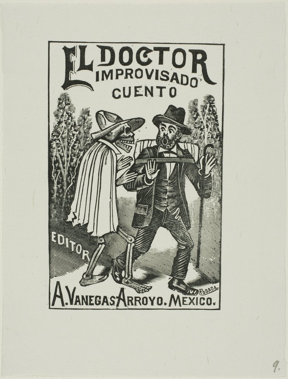 Impromptu Doctor od José Guadalupe Posada