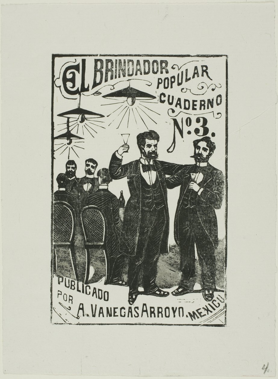 Populární Toastmaster od José Guadalupe Posada