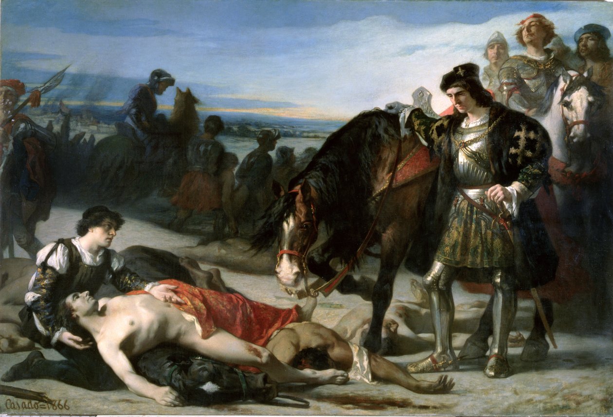 Dva vůdci, 1866 od Jose Casado del Alisal