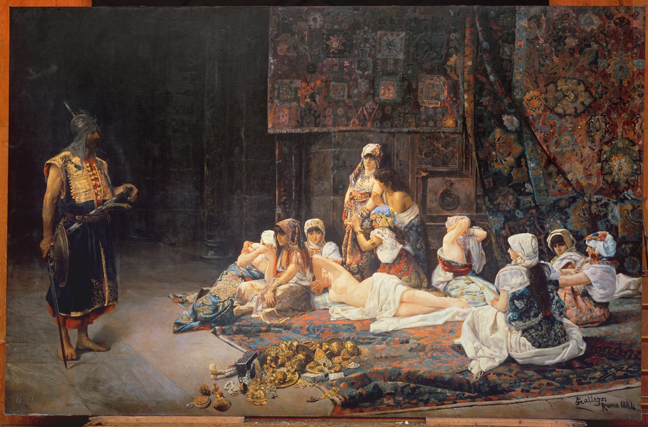 V harému, 1884 od Jose Gallegos Arnosa