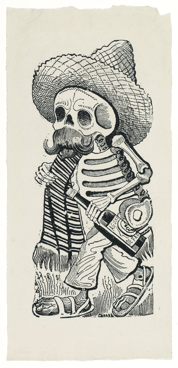 Lebka Francisca I. Madera od José Guadalupe Posada