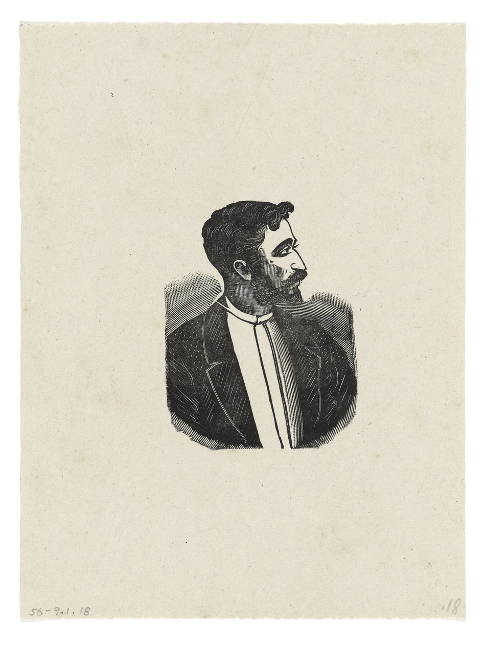 Portrét, kolem 1888-1913, tištěno 1942 (rytina) od José Guadalupe Posada