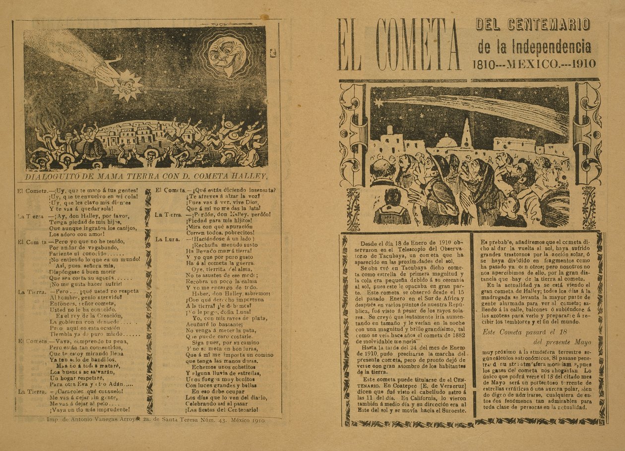 Kometa od José Guadalupe Posada