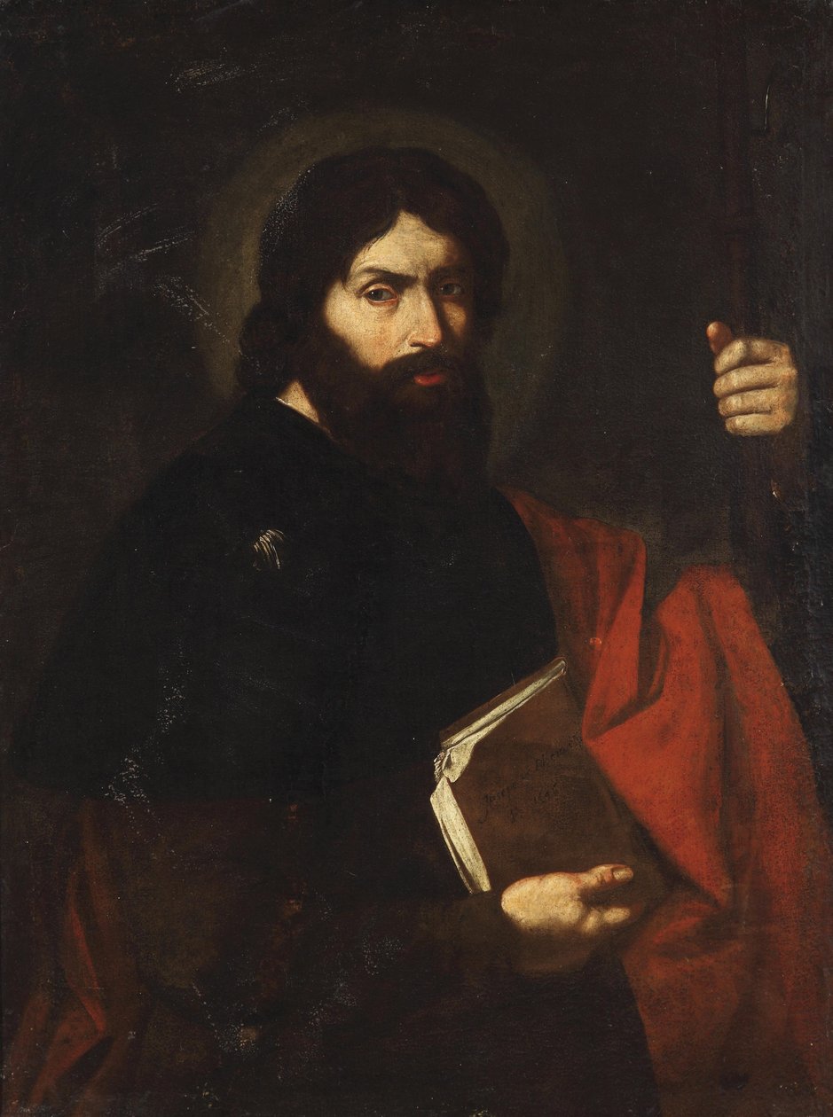 Apoštol svatý Jakub Veliký od Jose de Ribera