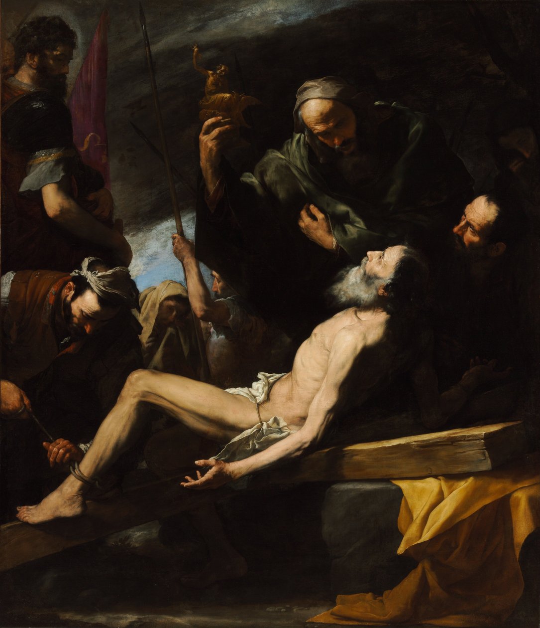 Umučení svatého Ondřeje od Jose de Ribera