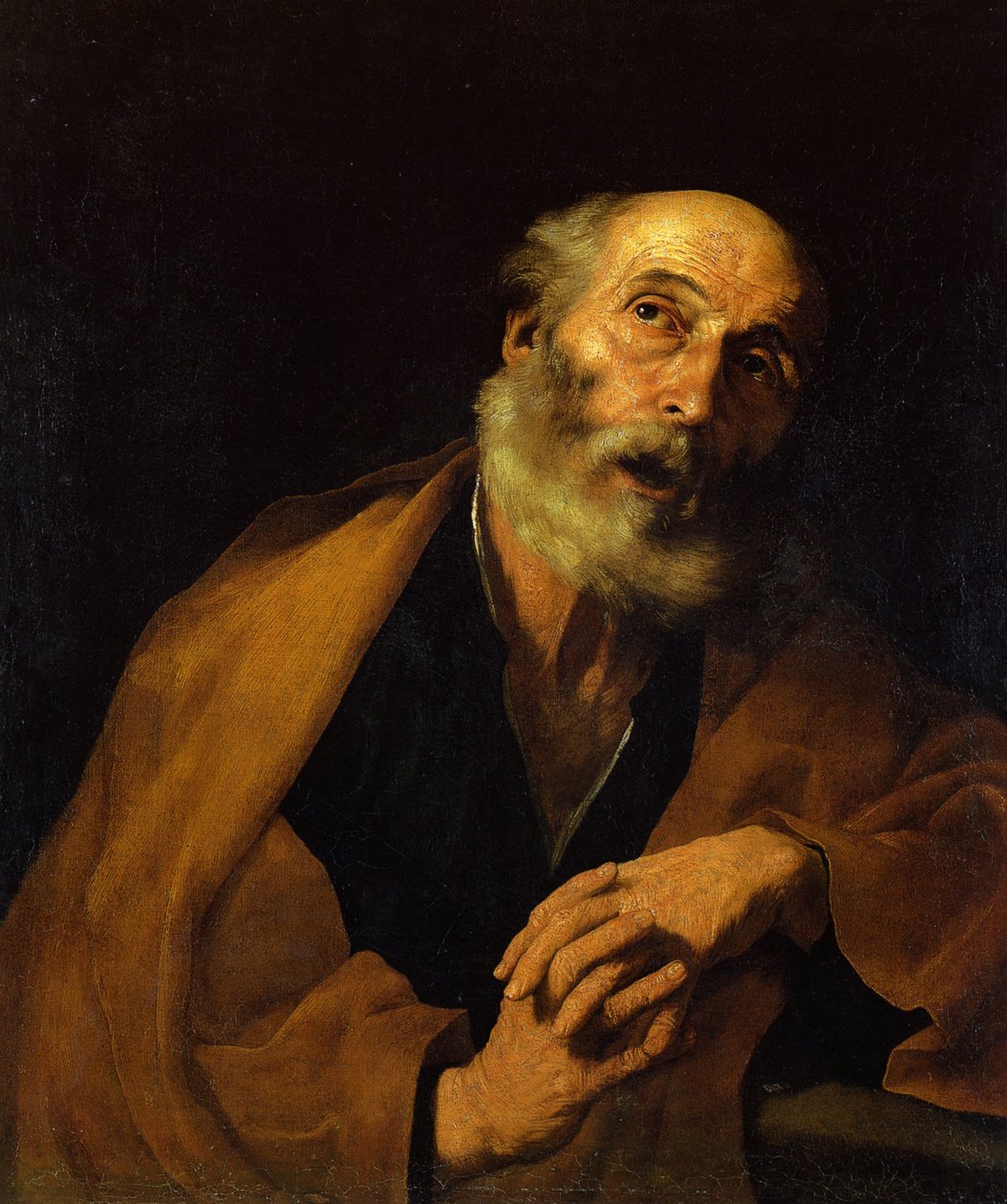 Pokání svatého Petra, 1630 od Jose de Ribera