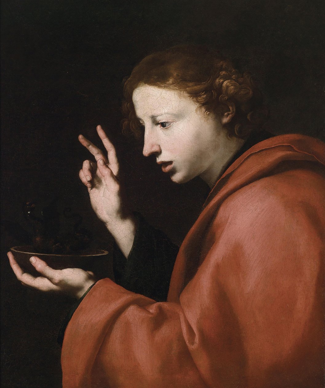 Svatý Jan Evangelista od Jose de Ribera