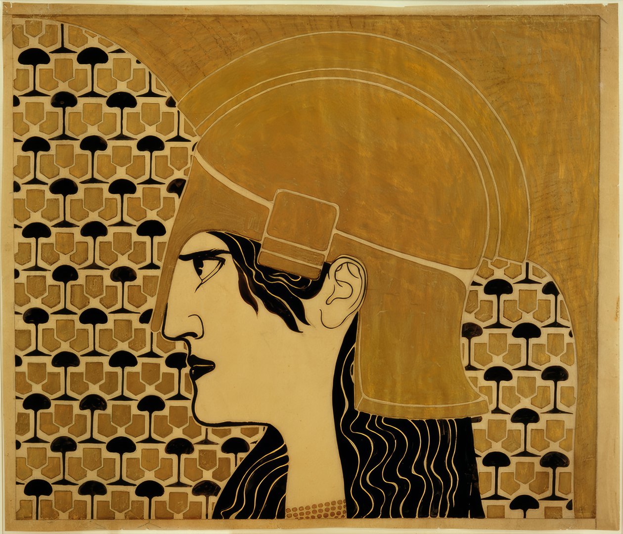 Athene od Josef Engelhart