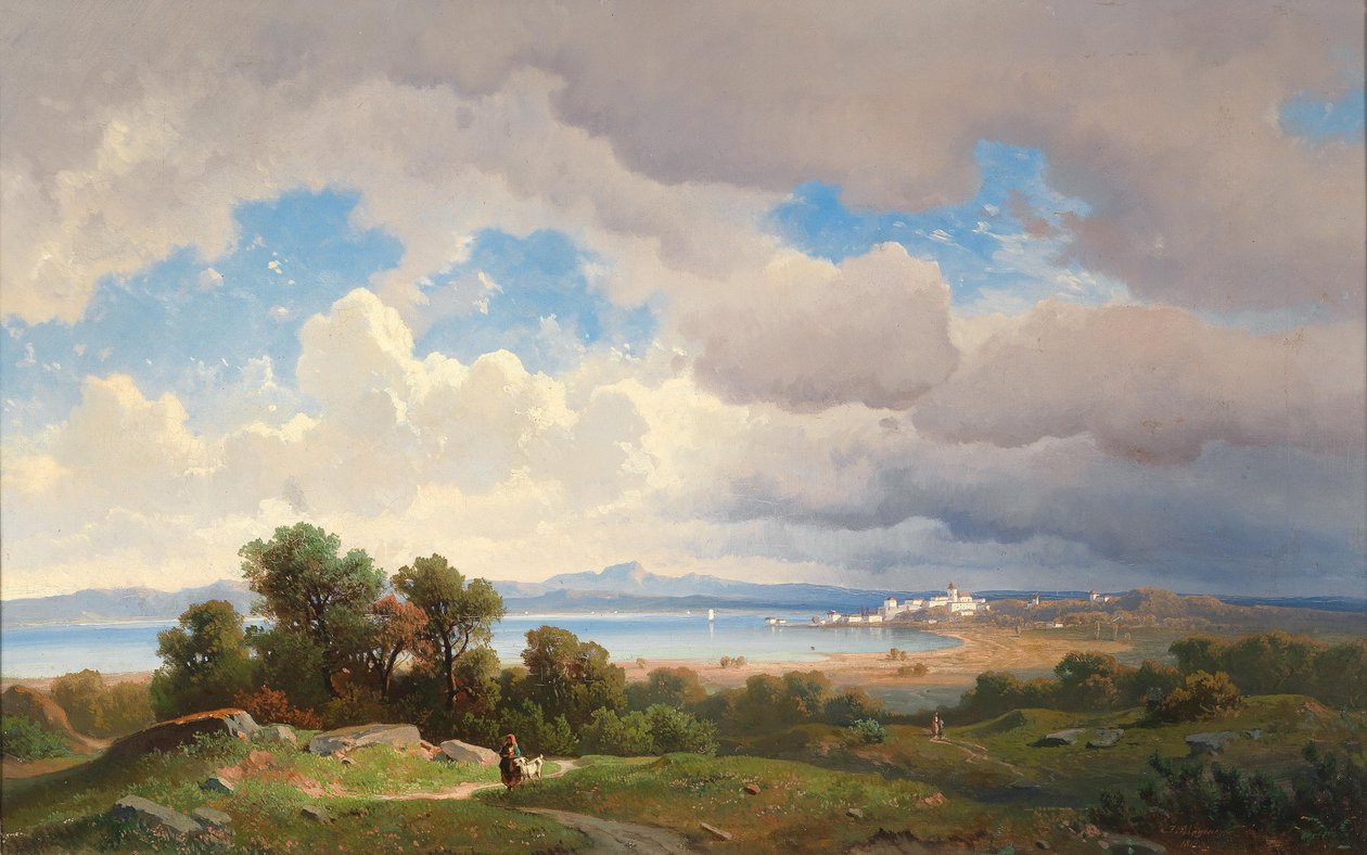 Pohled na Ammersee od Josef Mayburger