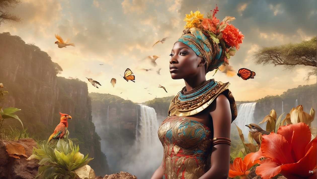 Dreamcore_dreamlike_scene-africa_02 od Josef Johann Michel