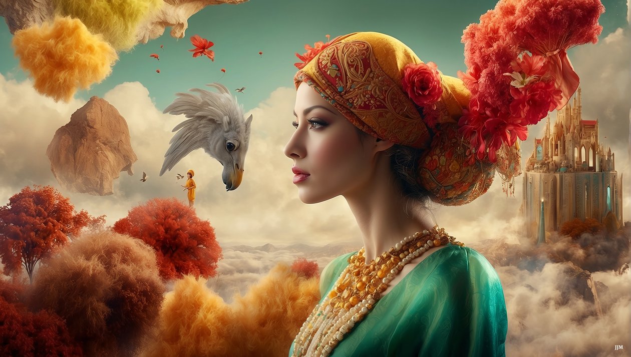 Dreamcore_dreamlike_scene-arabian_01 od Josef Johann Michel