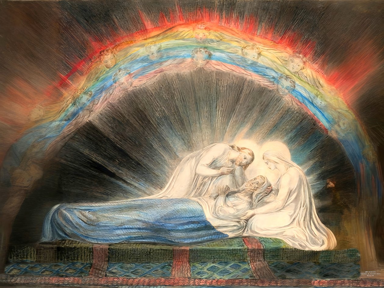 JJM-recreate_Blake-W_Der Tod des hl Joseph od Josef Johann Michel