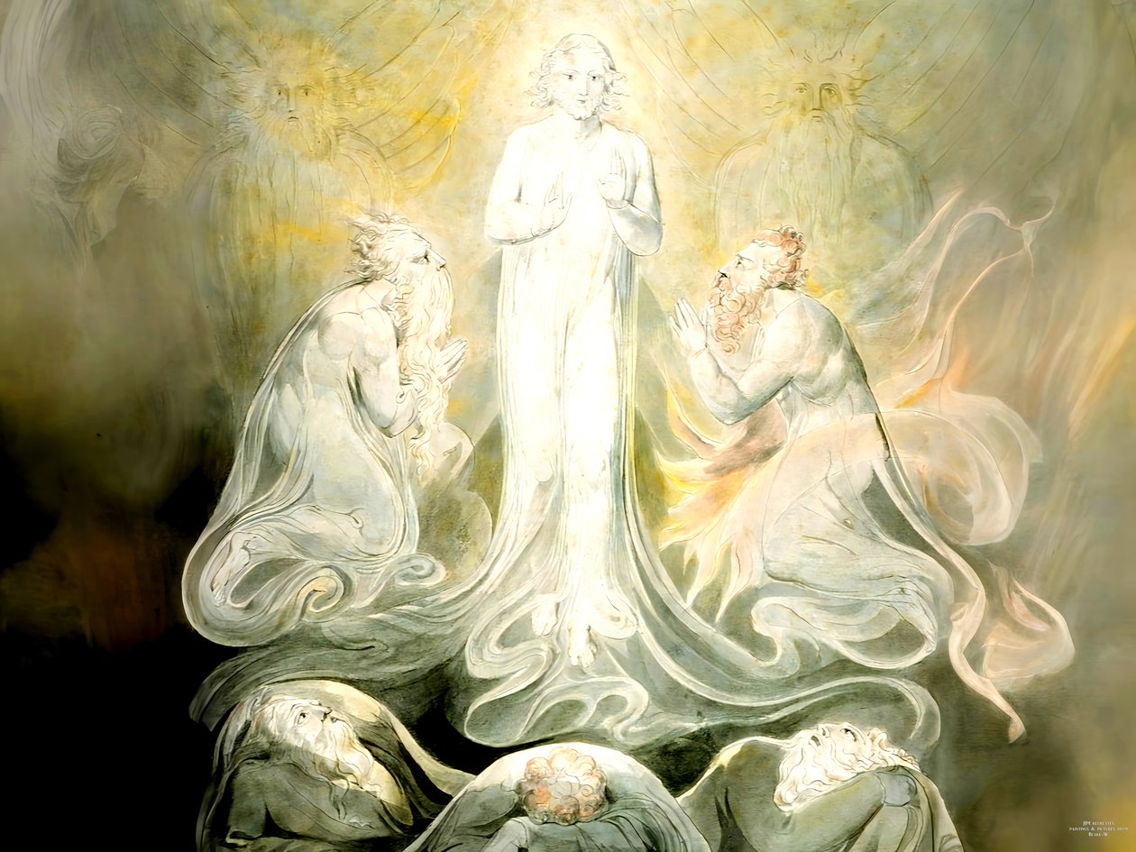 JJM-recreate_Blake-W_The Transfiguration (Převtělení) od Josef Johann Michel