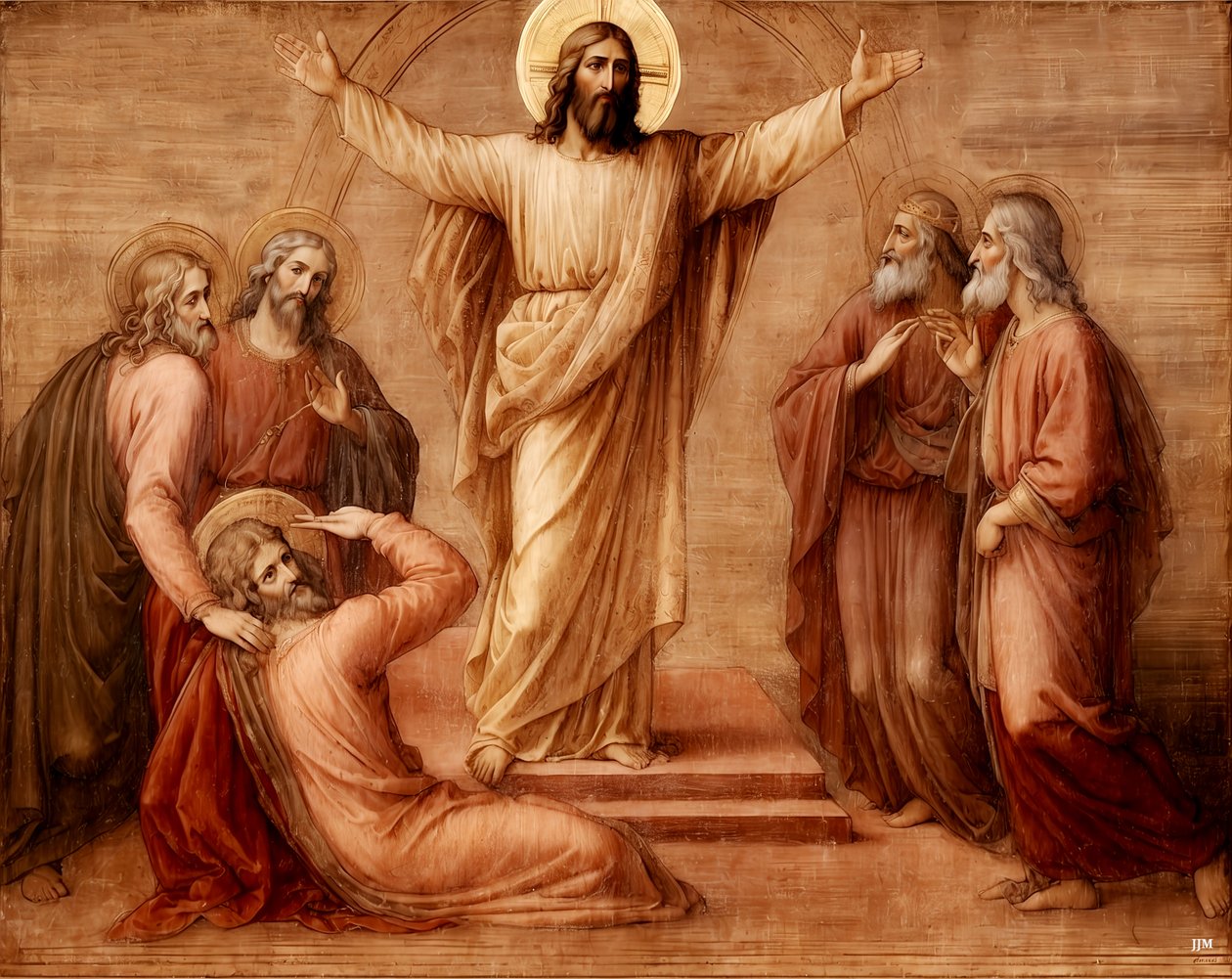 Jesus_Explanation_01 od Josef Johann Michel