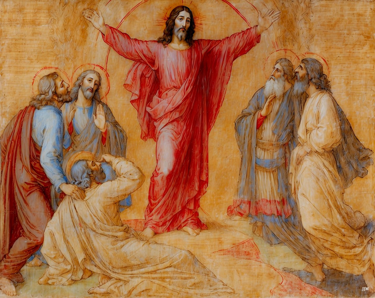 Jesus_Explanation_02 od Josef Johann Michel