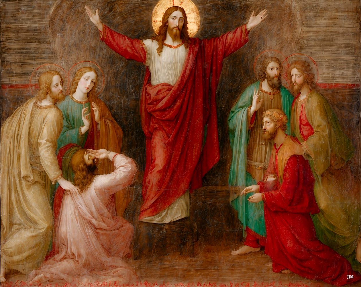 Jesus_Explanation_03 od Josef Johann Michel
