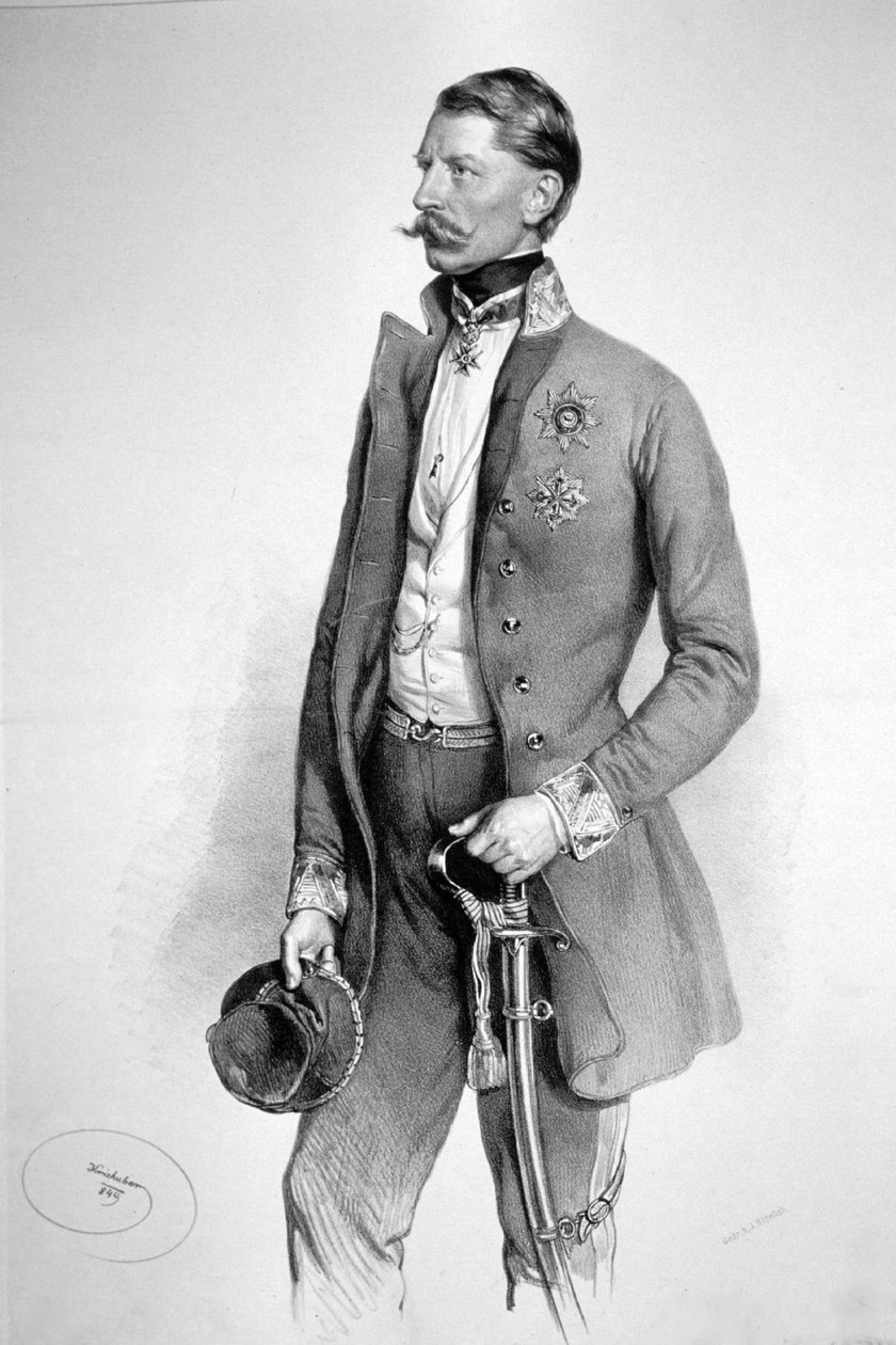 Franz Cordon Litho od Josef Kriehuber