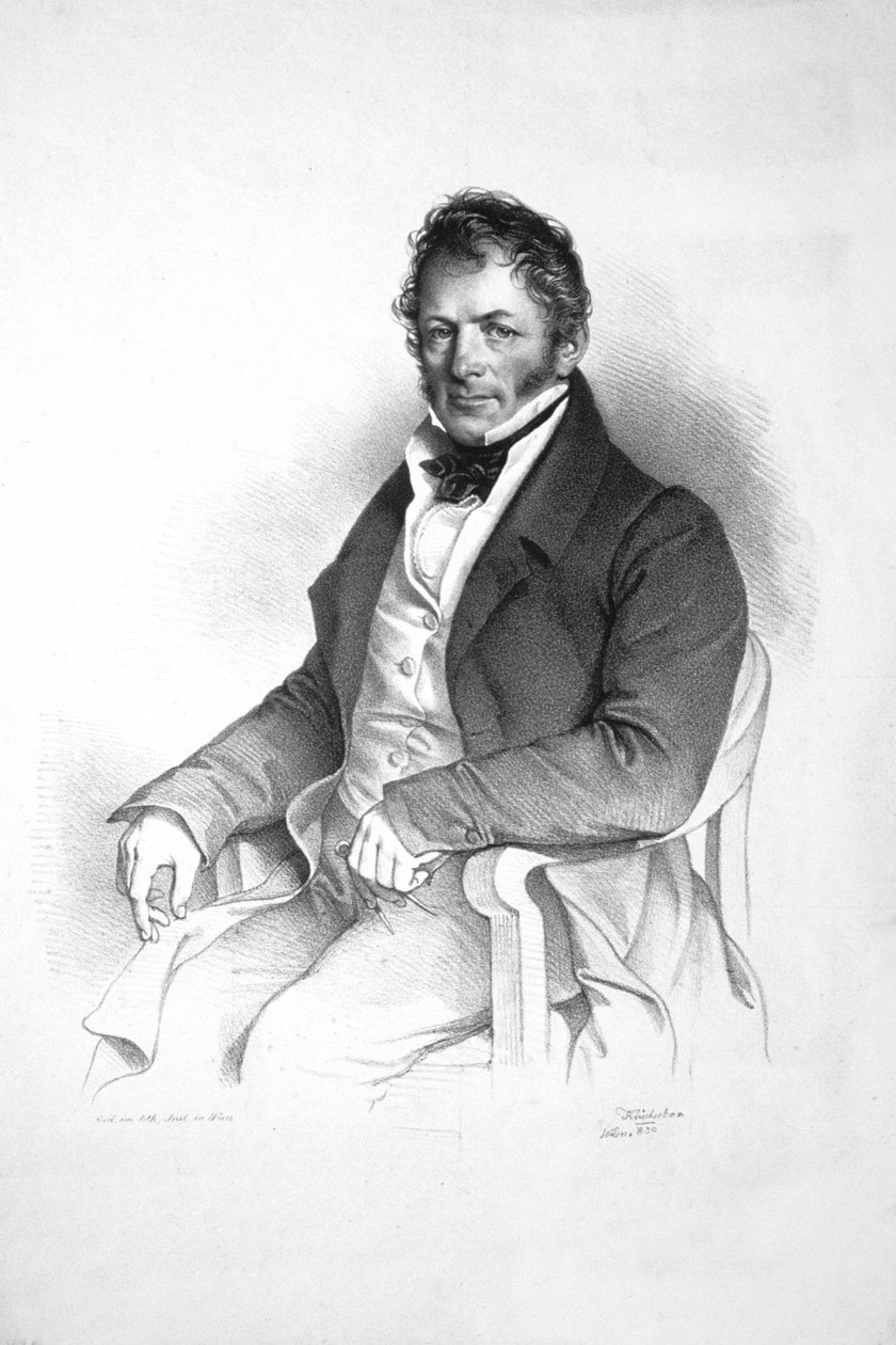 Franz Jäger Litho od Josef Kriehuber