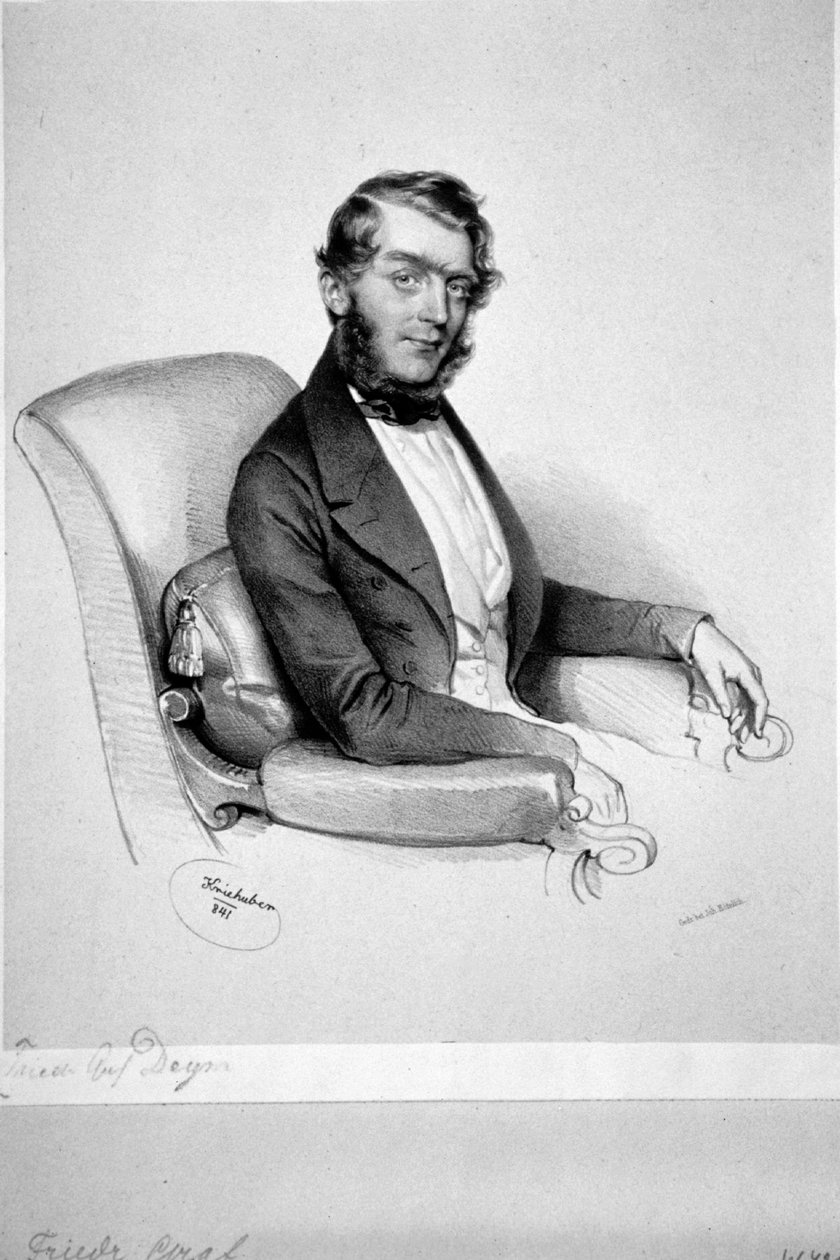 Friedrich Deym Litho od Josef Kriehuber