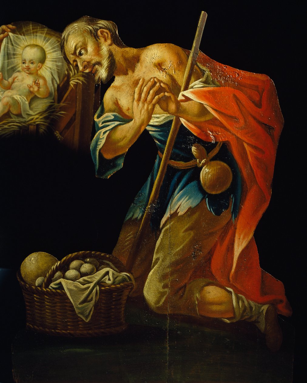 Svatý Josef a Ježíšek od Josef Renzler