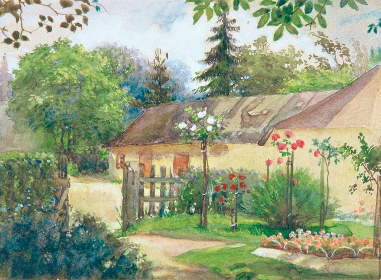 výhled do zahrady od Josef Wawra